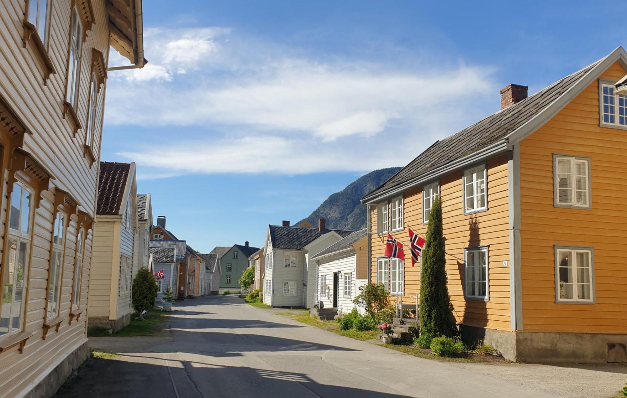 Kvammehuset Pa Gamle Laerdalsoyri Villa Eksteriør billede